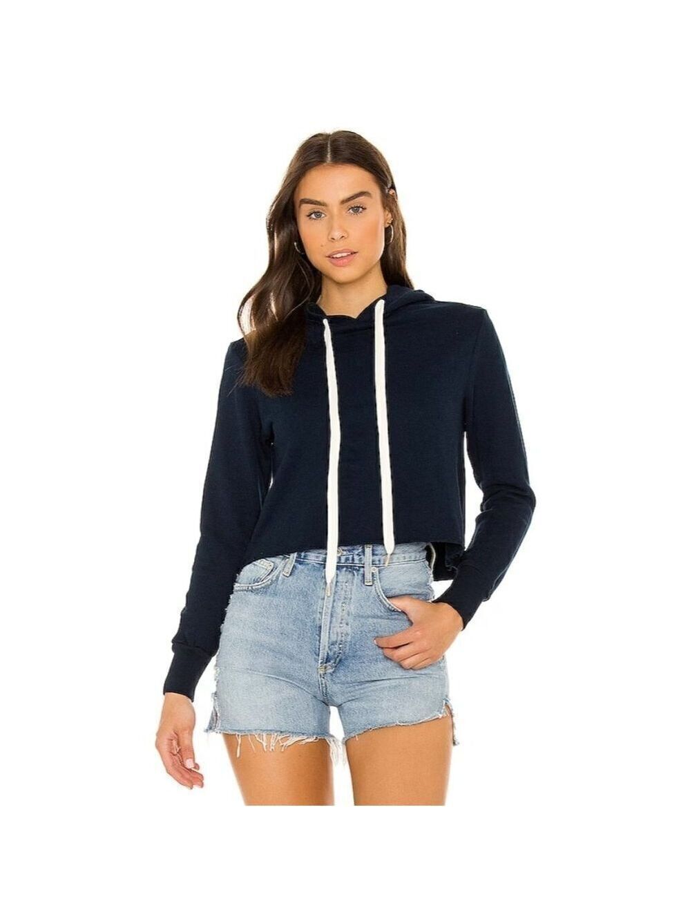 MAAJI Loungewear sweatshirt women BNWOT hoodie sz medium NEW indigo